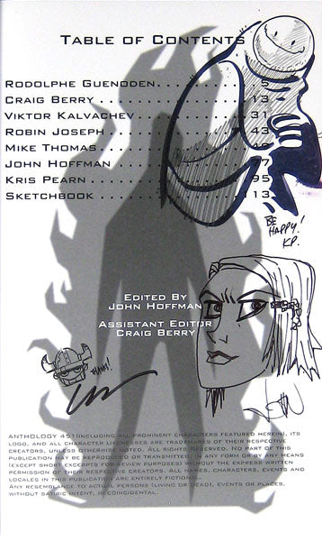 Anthology 451 (Signed with Drawings)