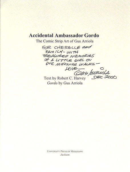 Accidental Ambassador Gordo - Signed
