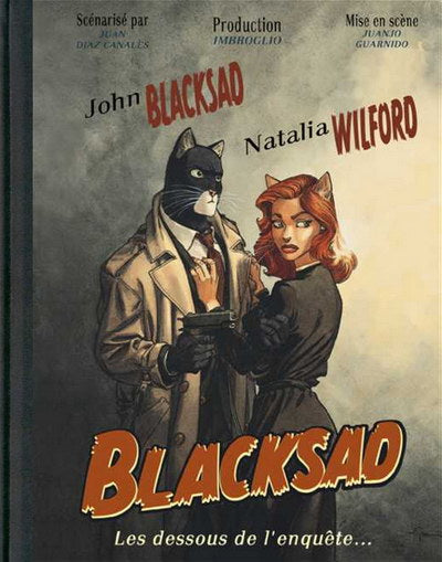 Blacksad: Les dessous de l'enquete ... (1st printing, 2nd state)
