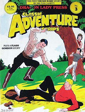 Classic Adventure Strips #3 (featuring Milton Caniff's Dickie Dare)