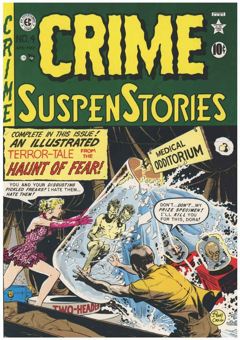 EC Comics "Crime SuspenStories No. 4" Large Format Print