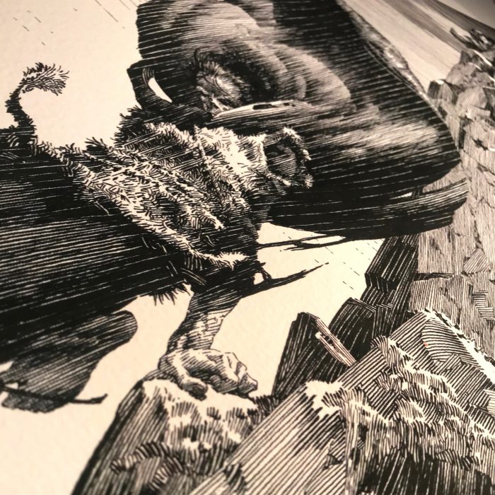 Frankenstein "The Flight of an Eagle" Artist Edition - Limited Edition Print