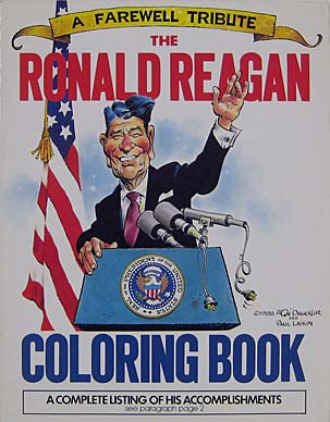 The Ronald Reagan Coloring Book