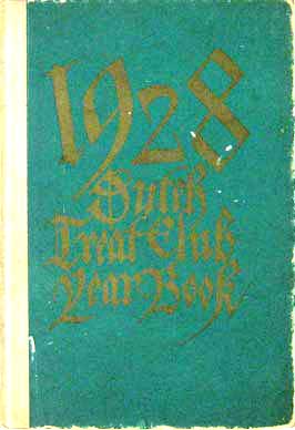 Dutch Treat Year Book 1928 - Signed