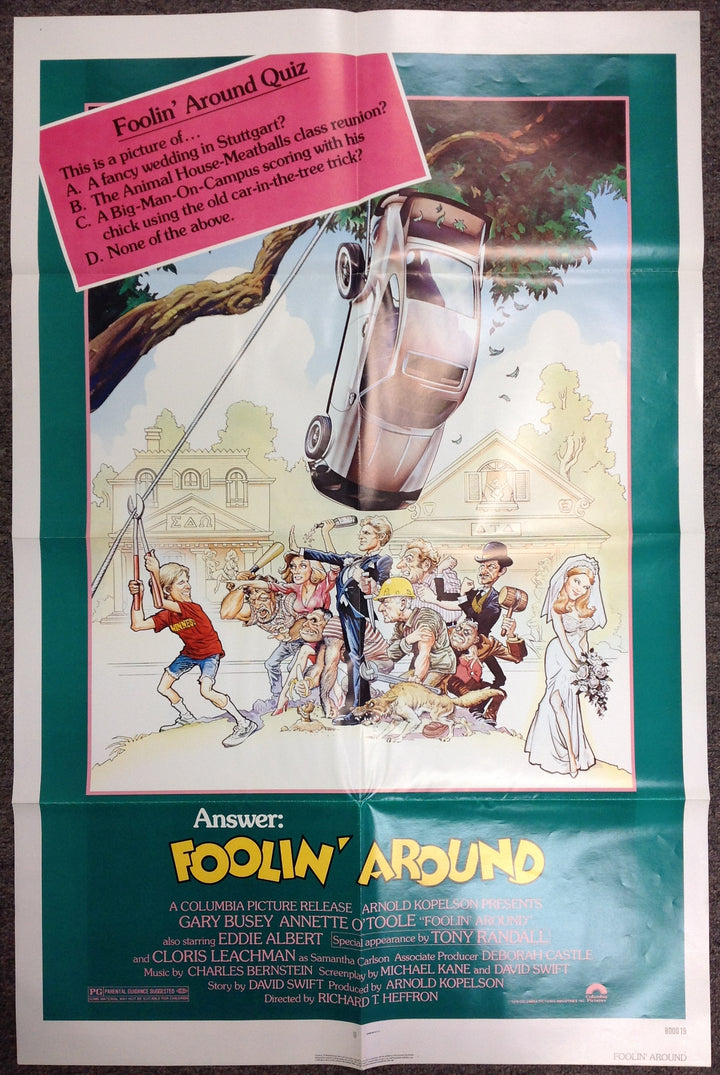 Foolin' Around - Movie Poster One-Sheet