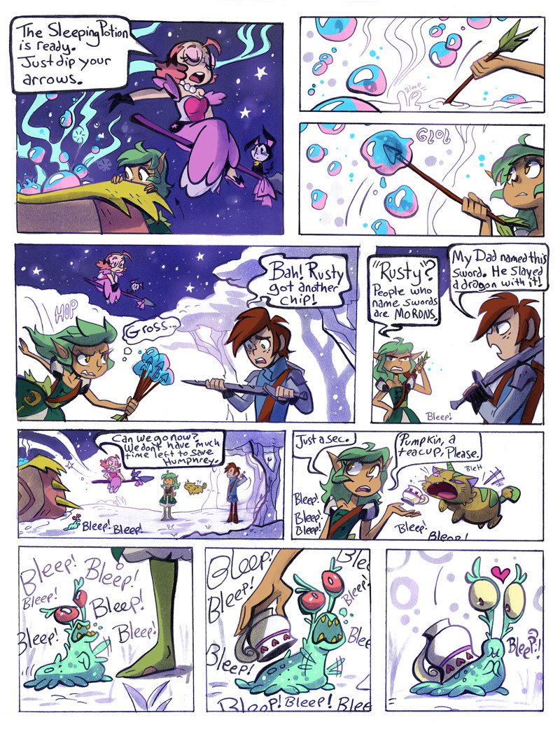 Harpy Gee, Chapters 1 and 2 (Combined Edition) - Signed with a Drawing