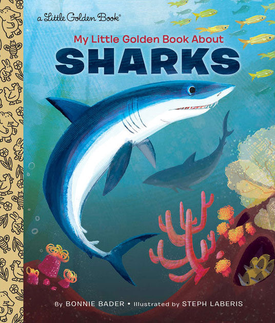 My Little Golden Book of Sharks - Signed First Printing