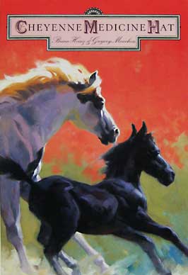 Cheyenne Medicine Hat - Signed with a Drawing