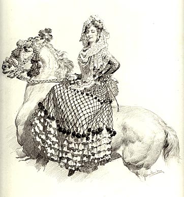 Empress Eugenie On Horseback