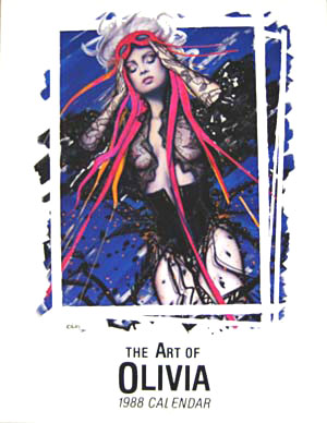 The Art Of Olivia 1988 Calendar