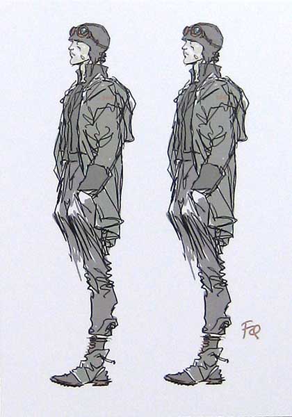Frank Quitely Set One (CBLDF Signature Postcard Series) (Signed)