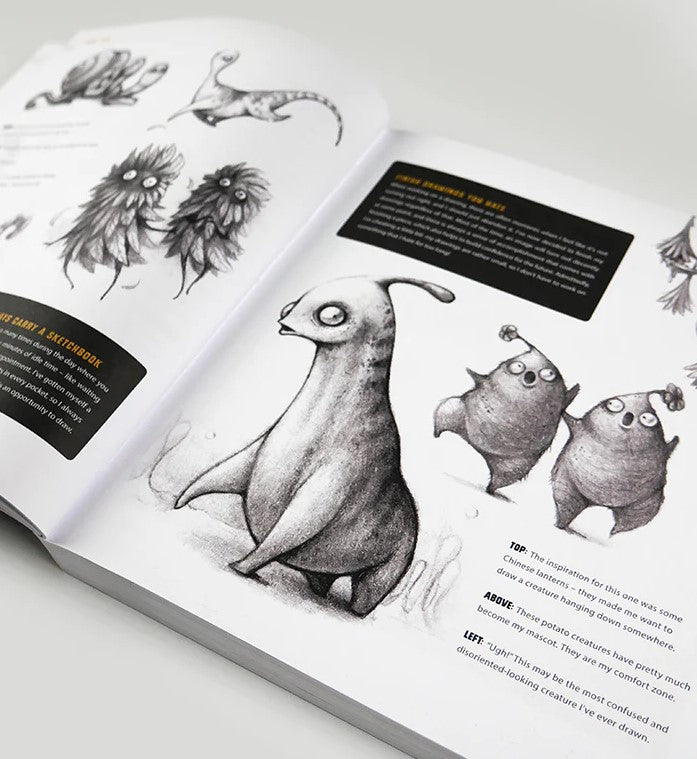 Sketching from the Imagination: Creatures & Monsters