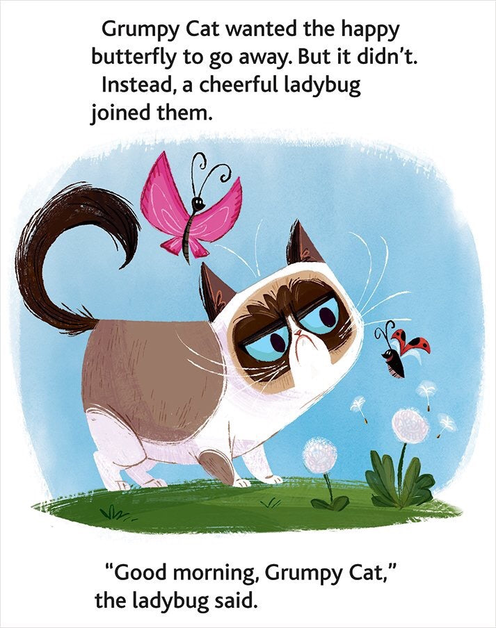 The Little Grumpy Cat that Wouldn't Little Golden Book - Signed by the Artist