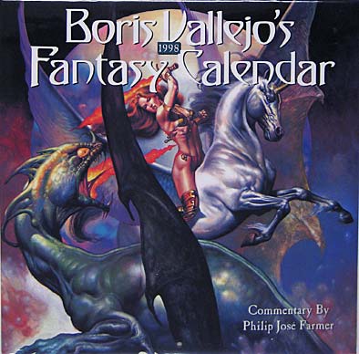 Boris Vallejo's 1998 Fantasy Calendar