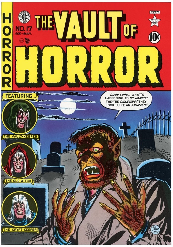 EC Comics "The Vault of Horror No. 17" Large Format Print
