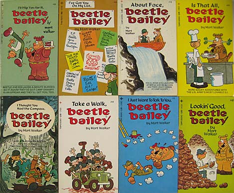 Beetle Bailey Paperbacks (Set Of Eight)