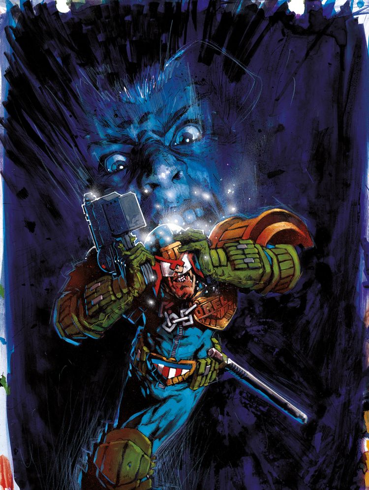 The Art of Judge Dredd by Jock
