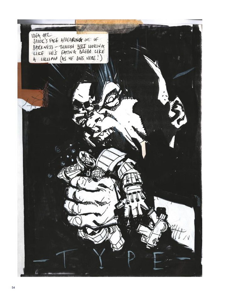 The Art of Judge Dredd by Jock