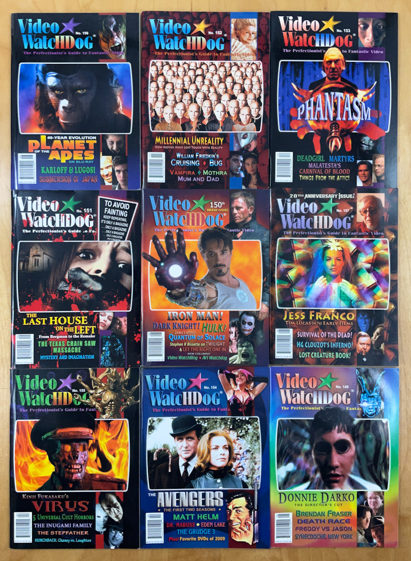 Video Watchdog Lot - 134 issues