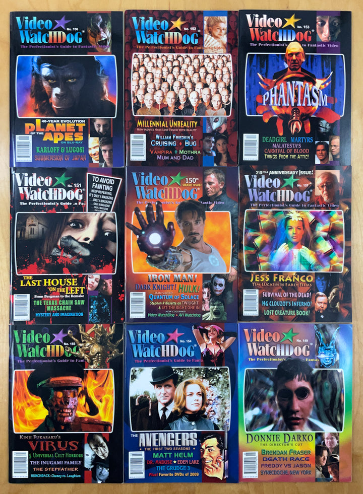 Video Watchdog Lot - 134 issues