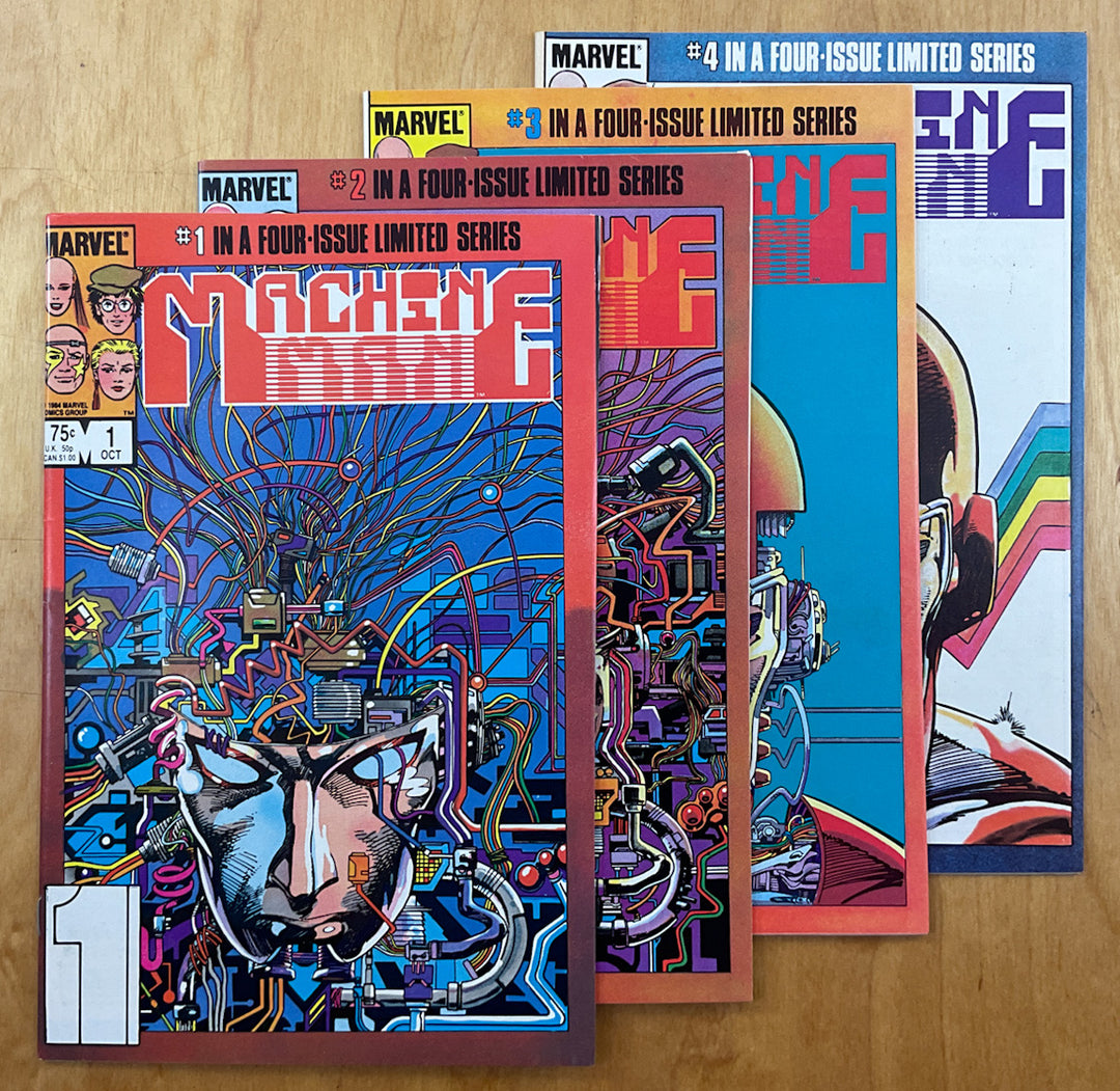 Machine Man #1-4 - Complete Set
