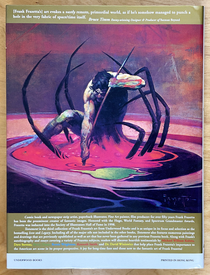 Testament: The Life and Art of Frank Frazetta - Deluxe Edition