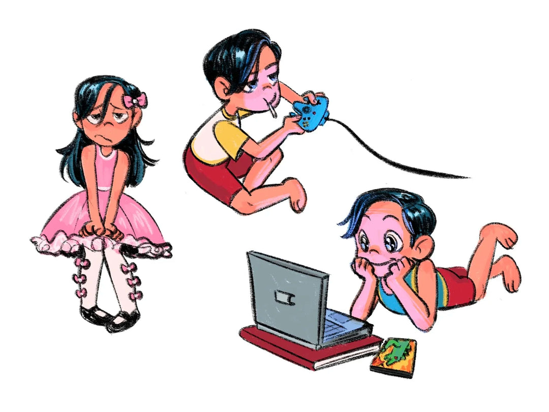 Asterism: Art & Sketches by Gina Nguyen - Signed with a Drawing