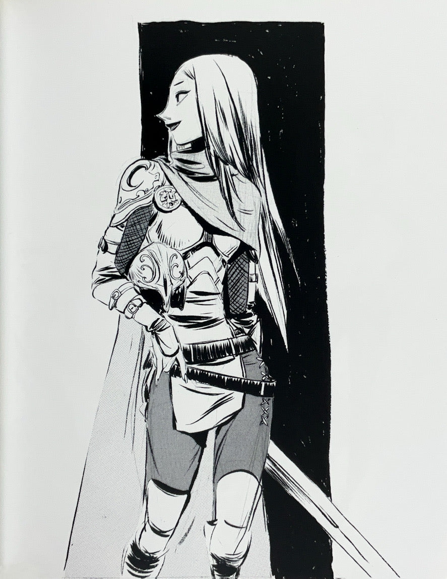 Spam Vol. 2: Girls and Swords - Signed with a Drawing