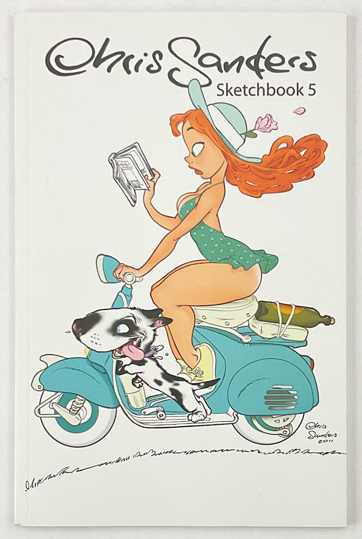 Chris Sanders Sketchbook 5 - Signed