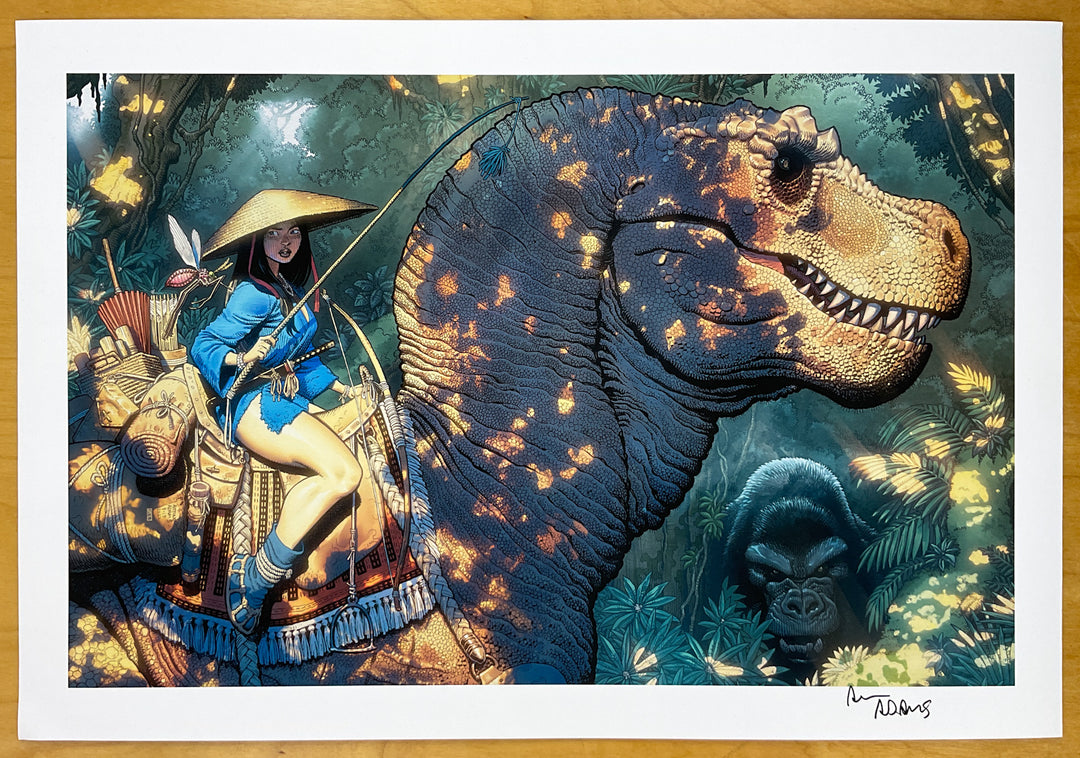 The Usual Nonsense by Arthur Adams - Signed Print