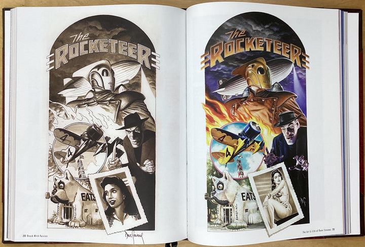 Brush with Passion: The Art and Life of Dave Stevens - Signed & Numbered Leather-Bound Edition