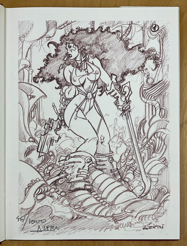 Azpiri Sketchbook - Signed & Numbered Deluxe Edition