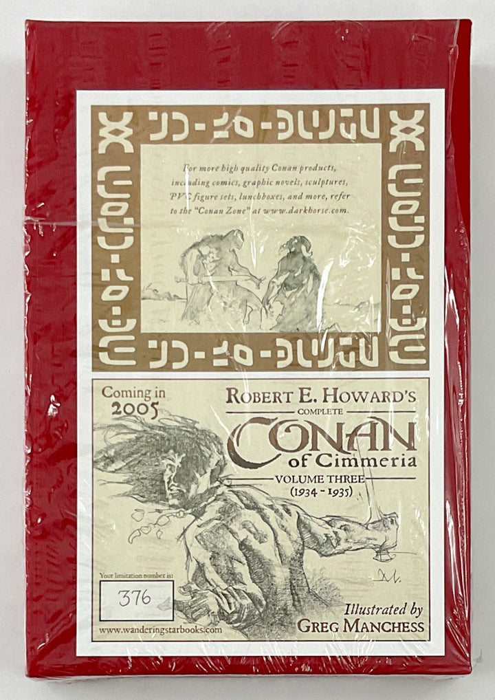 Robert E. Howard's Complete Conan Vol. Two (1934) Signed & Numbered