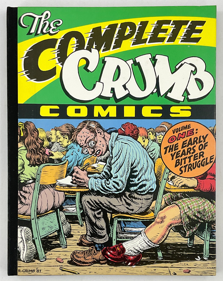 The Complete Crumb Comics Vol. 1 - Signed & Numbered Hardcover limited to 150 Copies