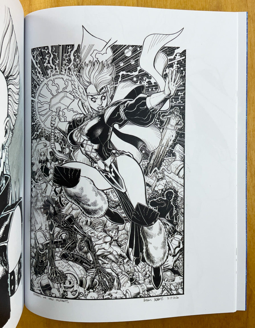 Arthur Adams 2025 Sketchbook - Signed & Numbered Foil Stamped Edition