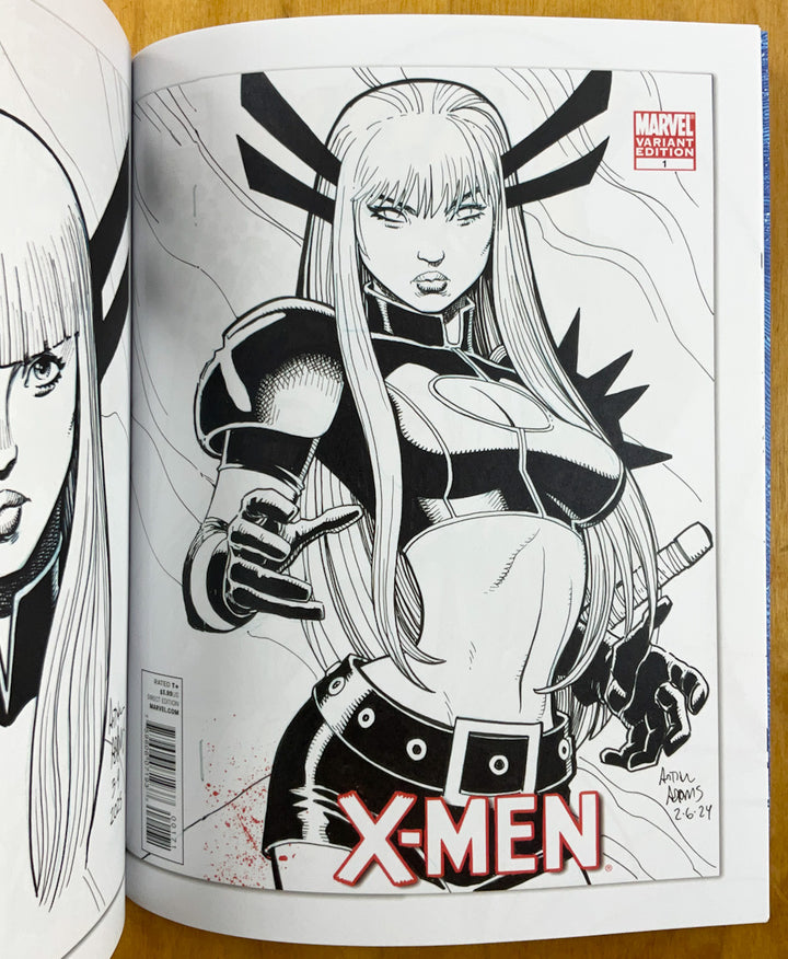 Arthur Adams 2025 Sketchbook - Signed & Numbered Foil Stamped Edition