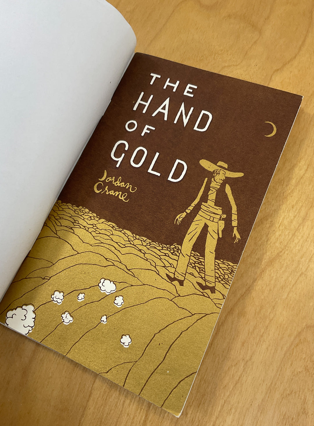 The Hand of Gold - Signed with a Drawing