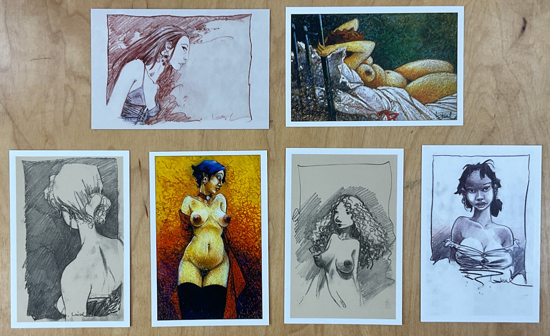 Femmes Postcard Set