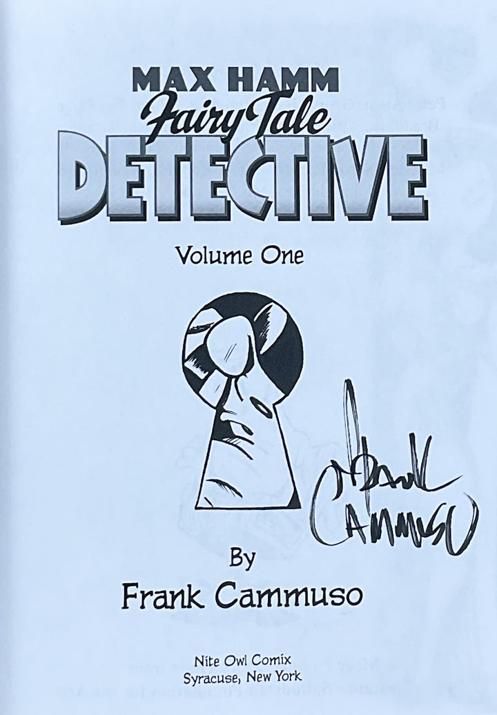 Max Hamm Fairy Tale Detective, Vol. One - Signed