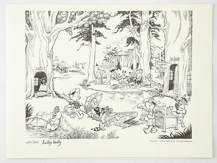 The National Cartoonists Society Presents The Portfolio of Fine Comic Art (1982) Signed & Numbered