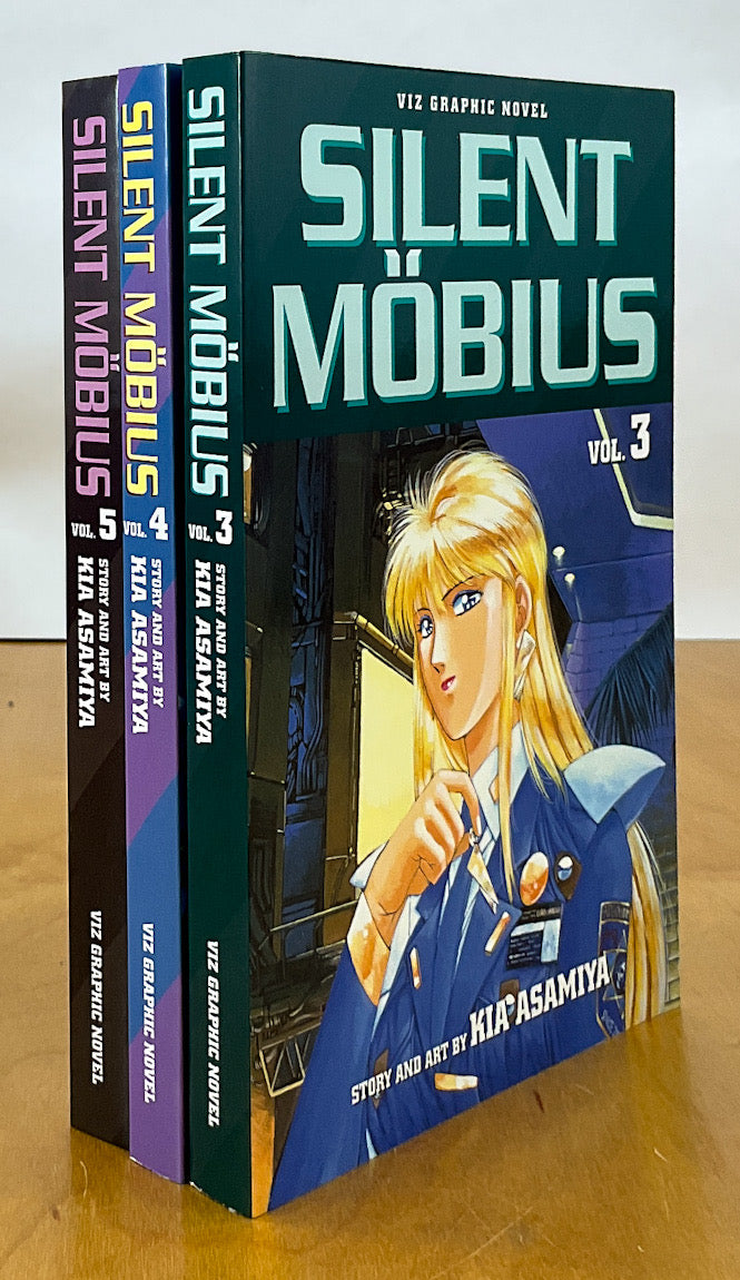 Silent Mobius, Vols. 3-5 - Three Volumes