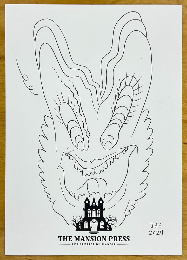 House - 50 Copy Limited Edition (Larger Format, Hardcover + Original Sketch)