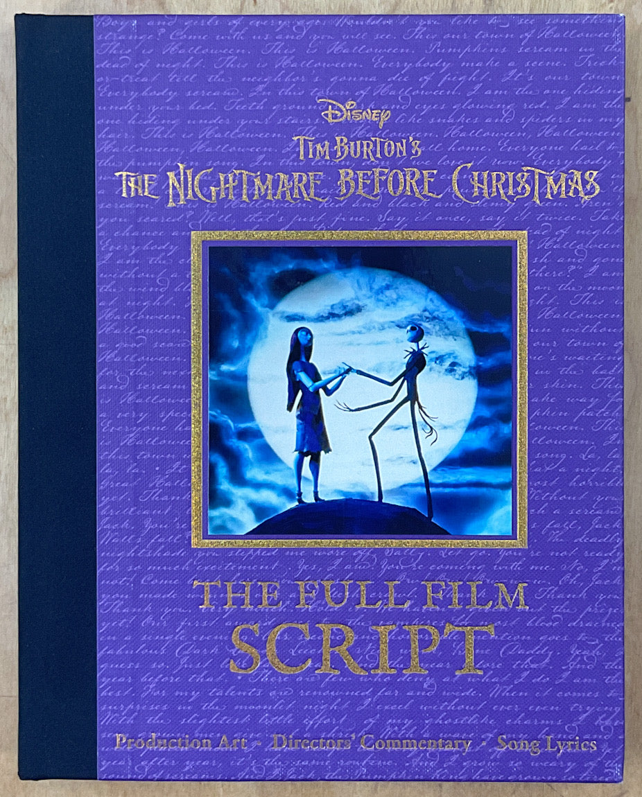 Tim Burton's The Nightmare Before Christmas: The Full Film Script