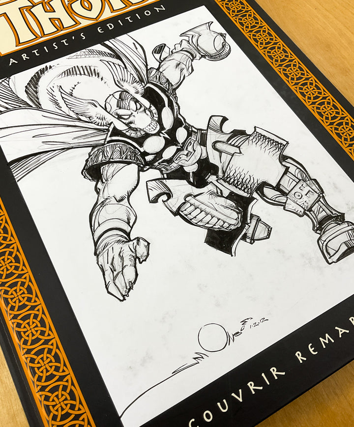Walter Simonson's The Mighty Thor Artist's Edition Remarqued Edition (Sketch Cover)