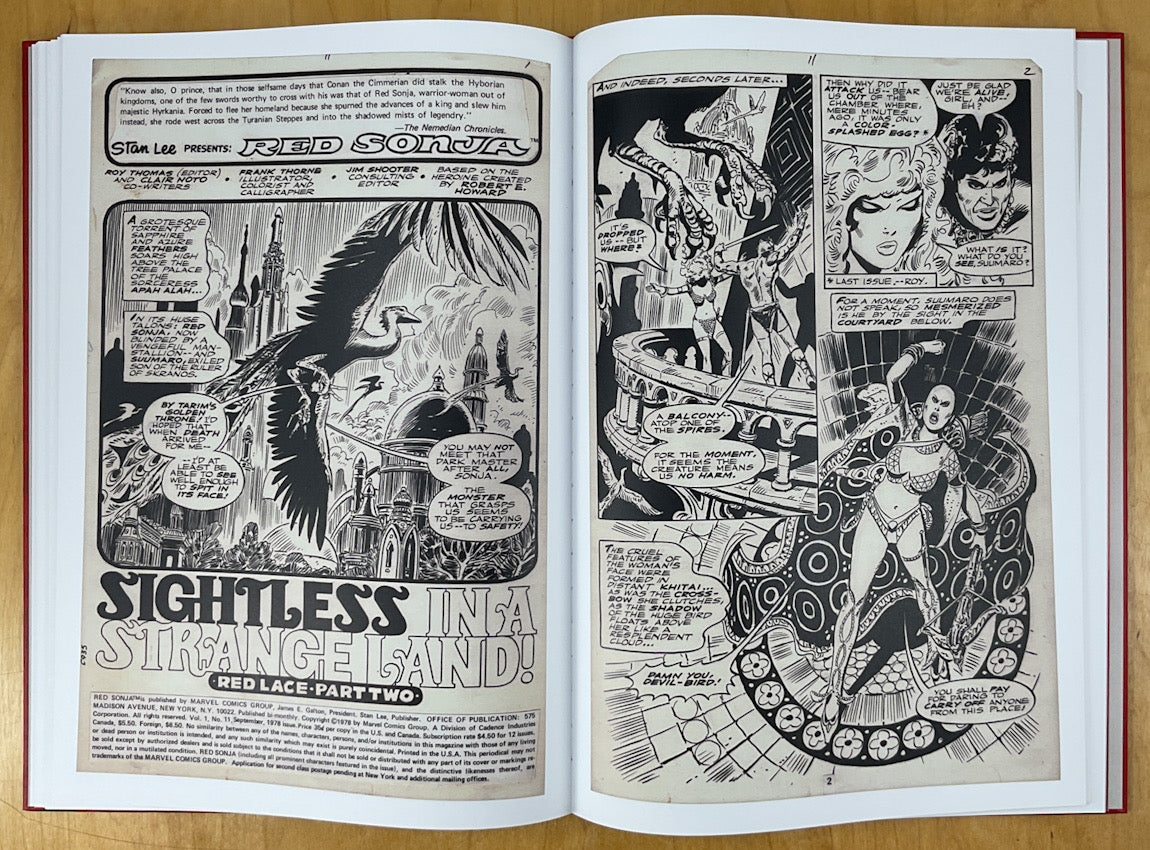 Frank Thorne's Red Sonja Art Edition Vol. 3 - Signed & Numbered