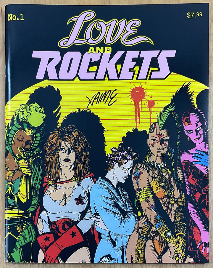Love And Rockets Vol. I #1 - Facsimile Edition - Signed
