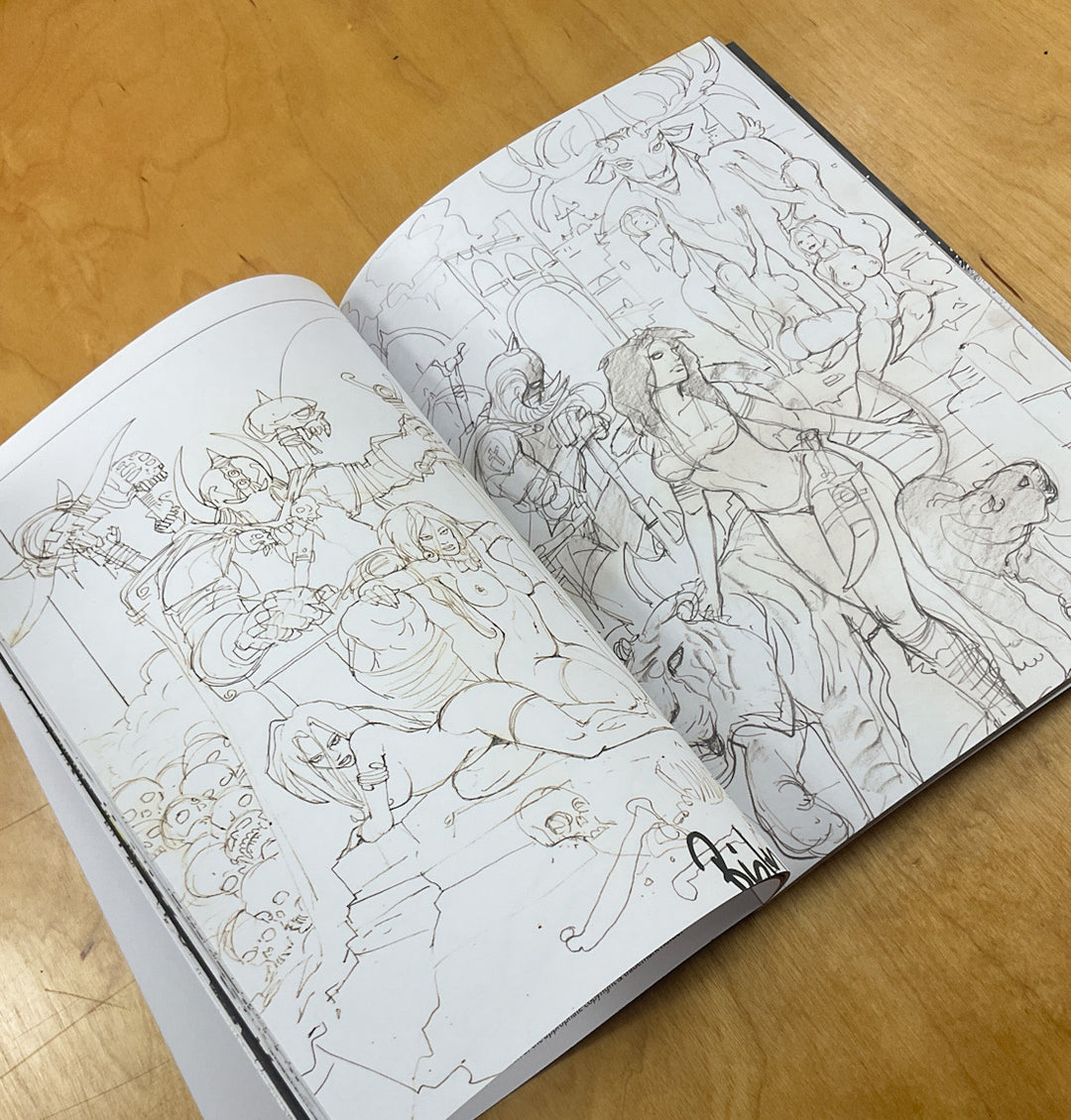 Bisley Sketches, Prelims and Doodles - Signed