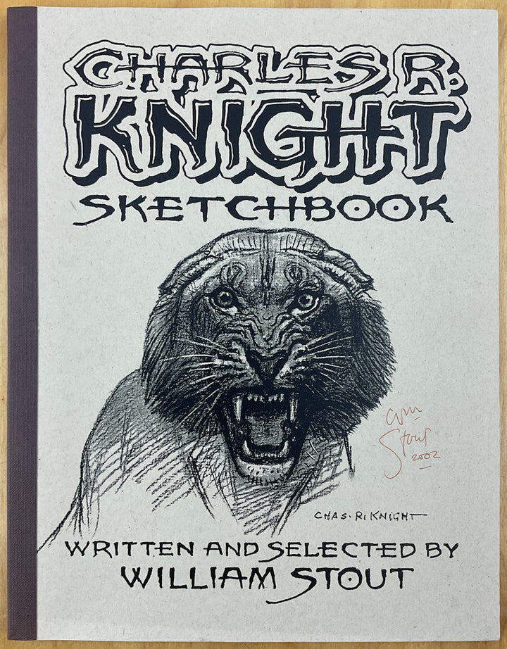 Charles R. Knight Sketchbook Vol. 1 - Signed and Numbered by the Author