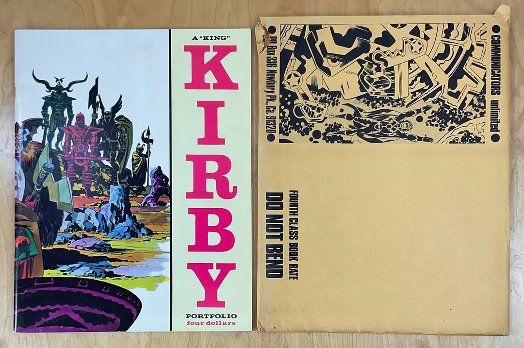 Kirby Unleashed (A "King" Kirby Portfolio) (1971) with Original Envelope