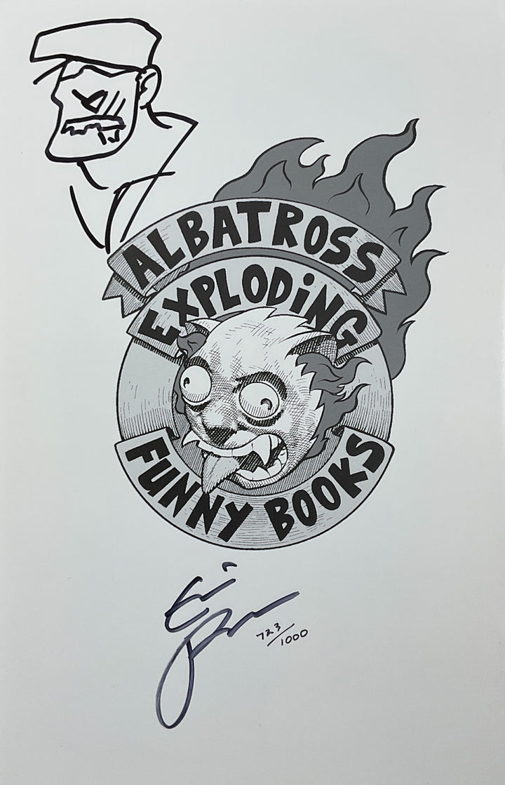 The Eric Powell 2003 Chicago Convention Sketchbook - Signed & Numbered with a drawing